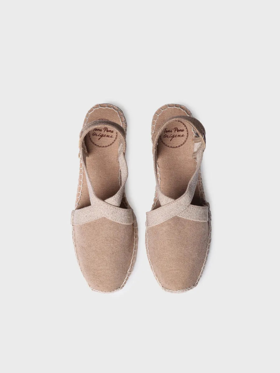 Toni Pons Verdi-V espadrilles femme toile coton vegan