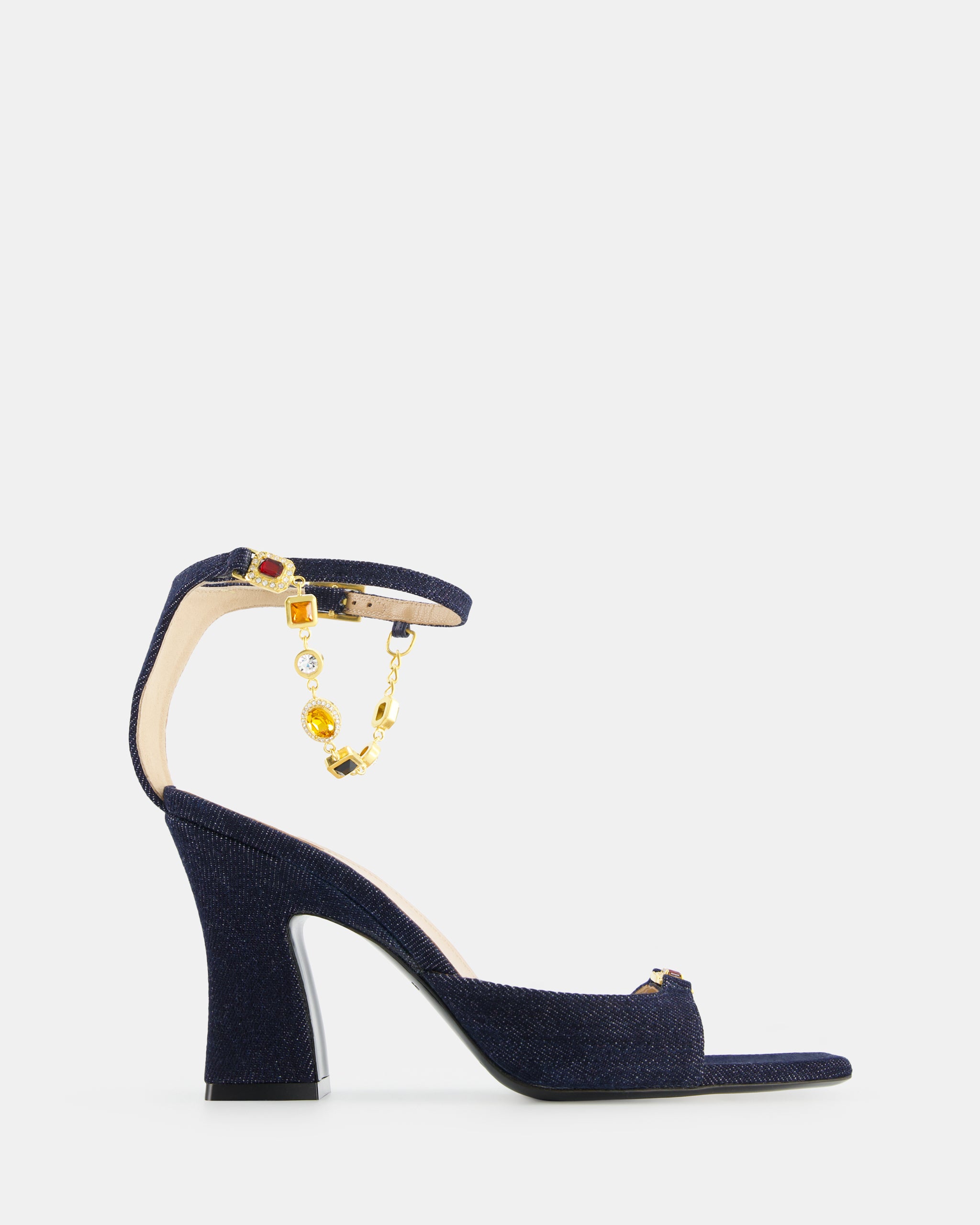 Nodaleto Nodstalgia Gemma 90 sandales denim foncé