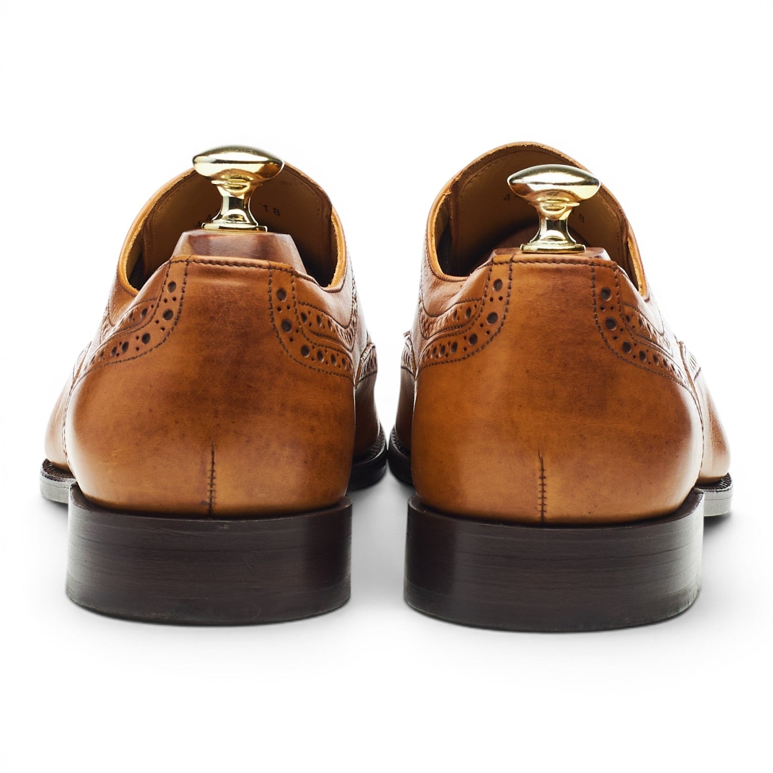 Barker Larry derby cuir marron pointure UK 7.5 G