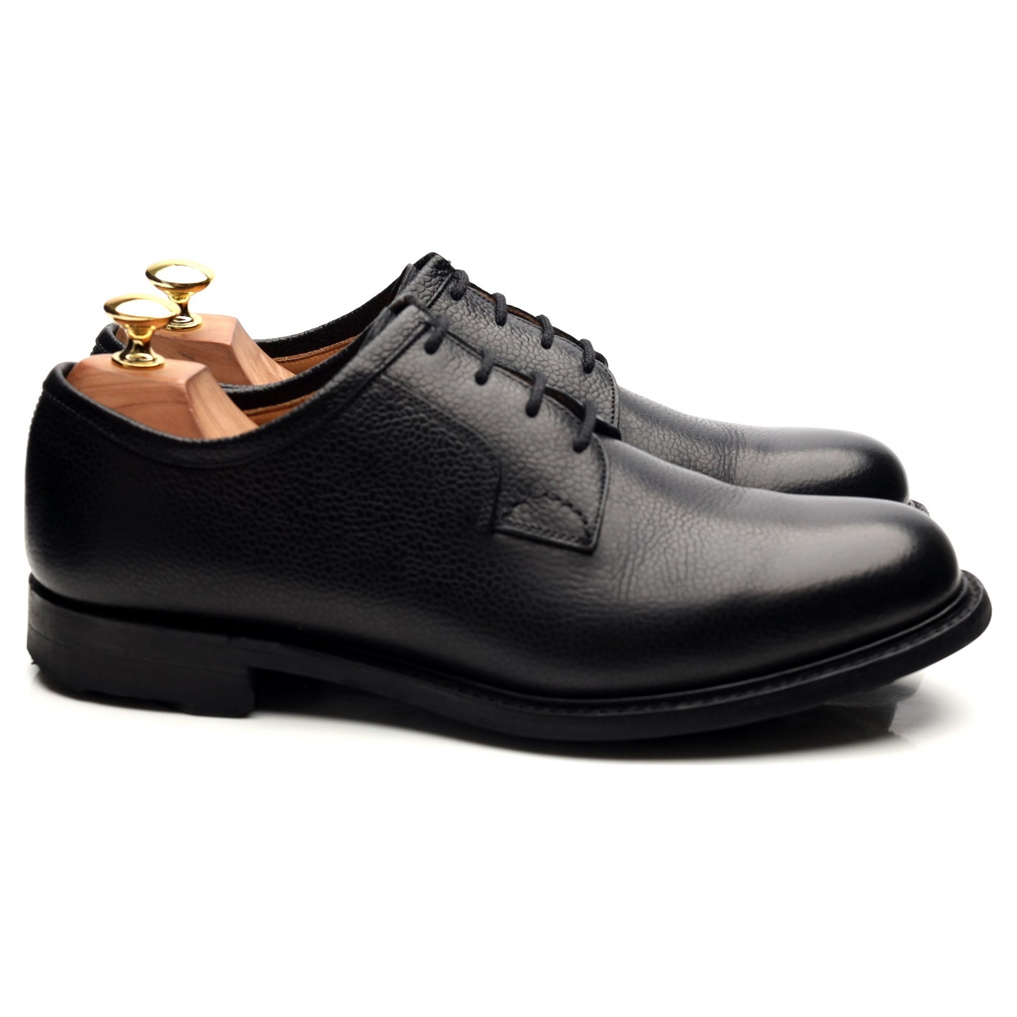 Church's Newbridge 2 Derby homme cuir grainé noir UK 8