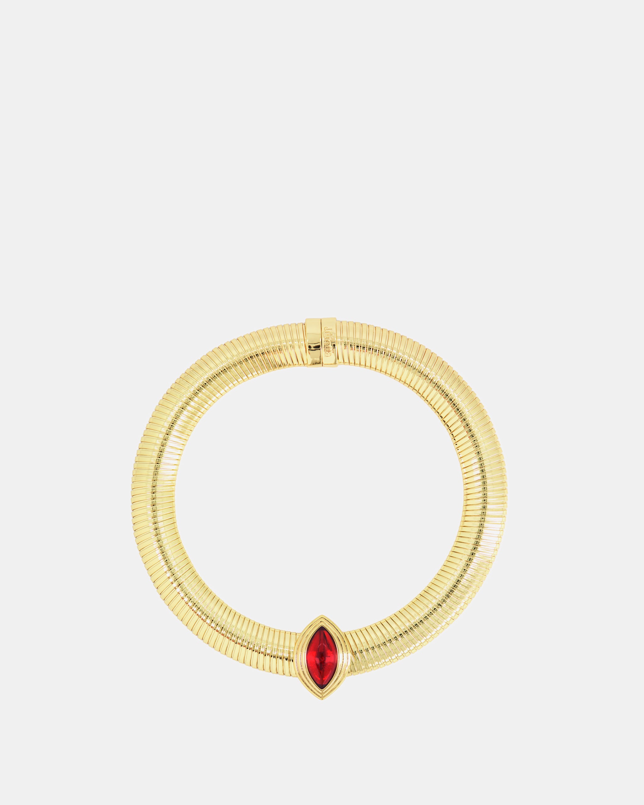 Nodaleto x Julietta Petal collier rouge ruby doré