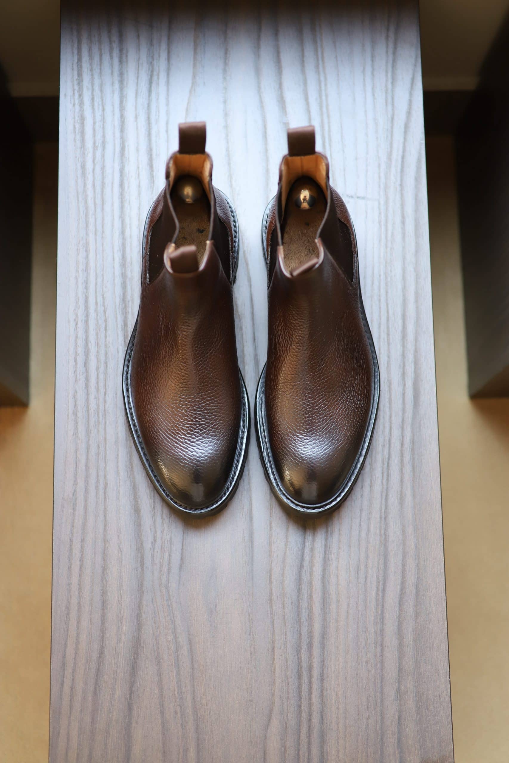 Malfroid Berrière II boots cuir grainé