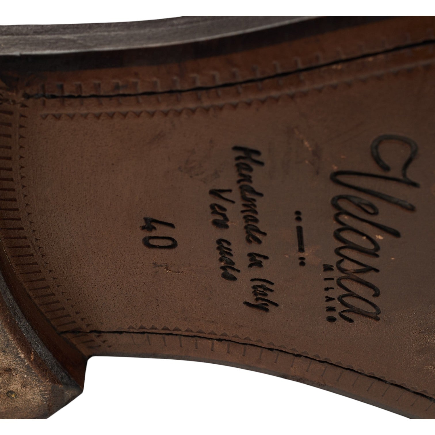 Velasca Beltramm mocassin daim marron UK 6 pompons