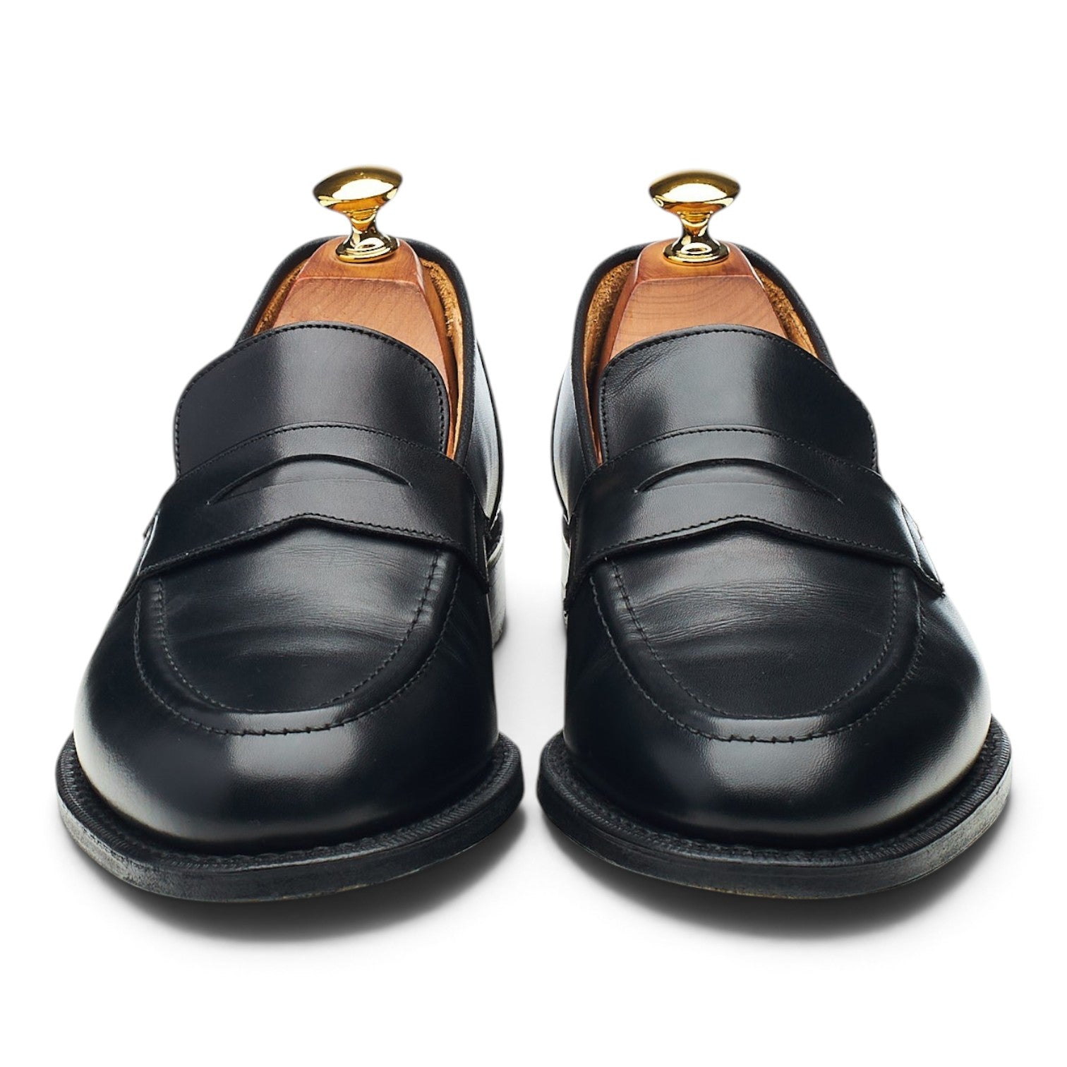 Church's Gerard mocassins cuir noir UK 7 semelle cuir