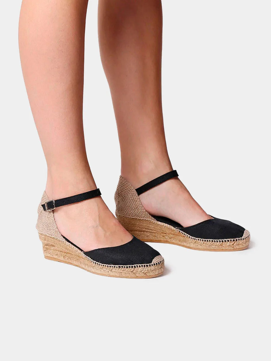 Toni Pons Romina espadrilles compensées toile vegan
