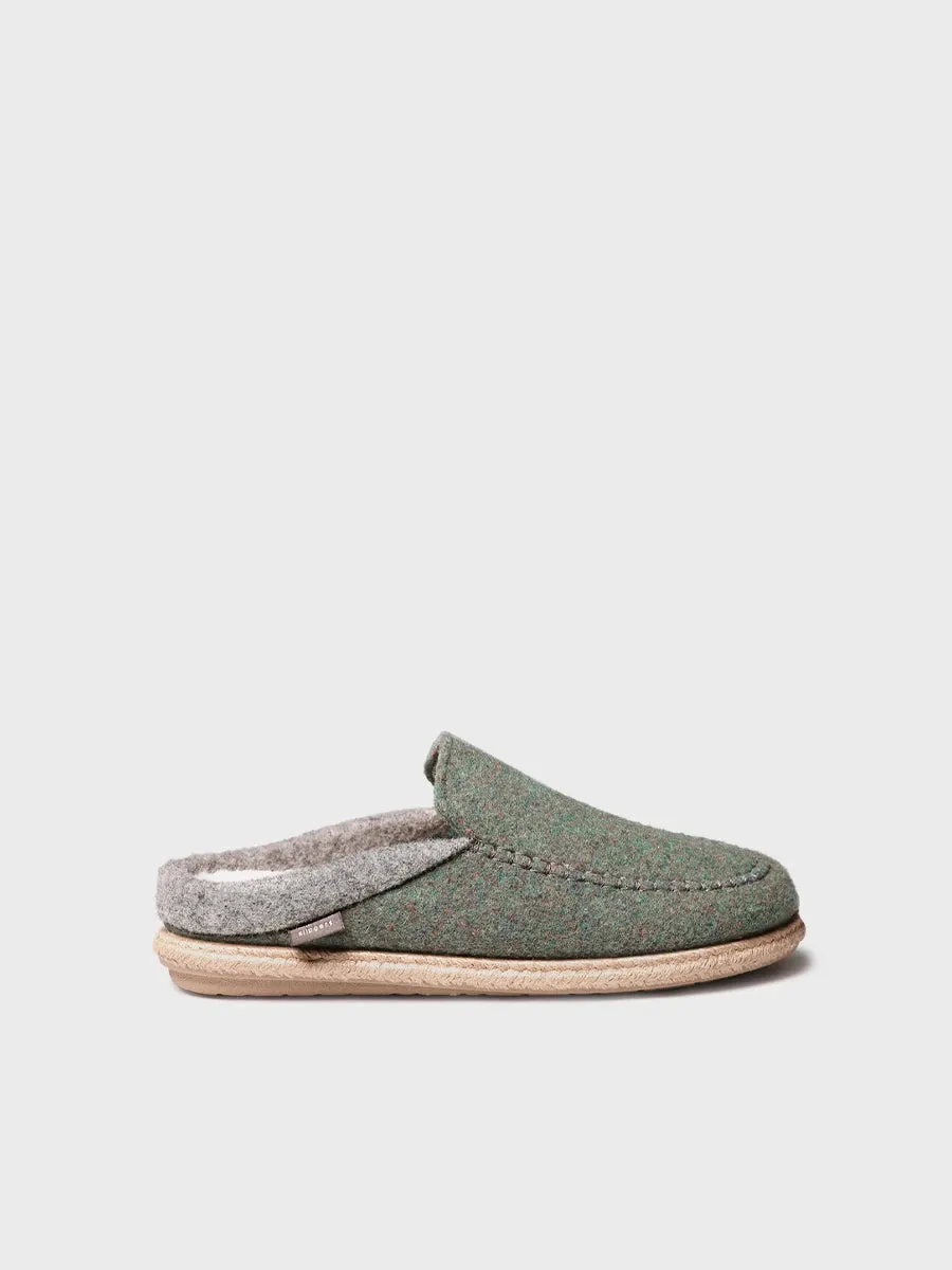 Toni Pons Denver-FP chausson feutre ouvert semelle 2 cm