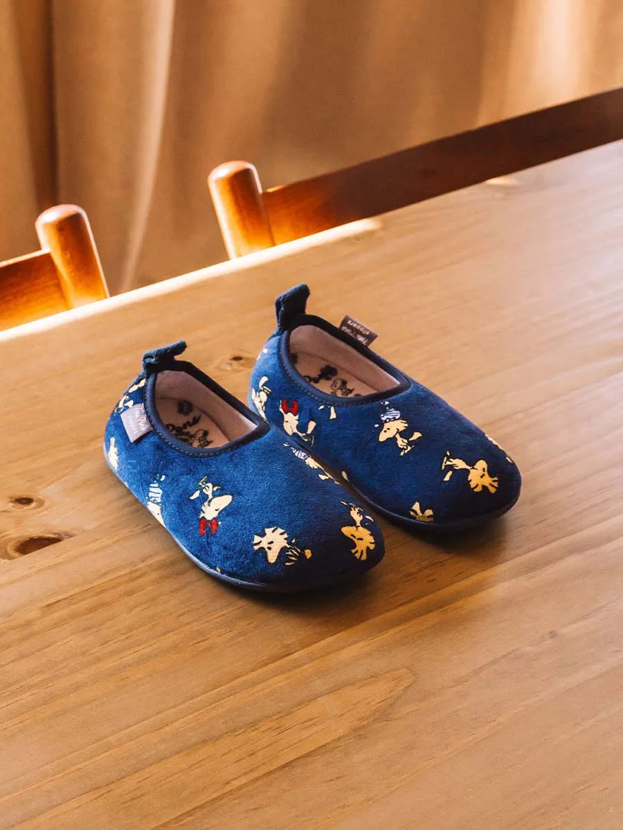 Toni Pons Snoopy Woody chaussons enfant fausse fourrure