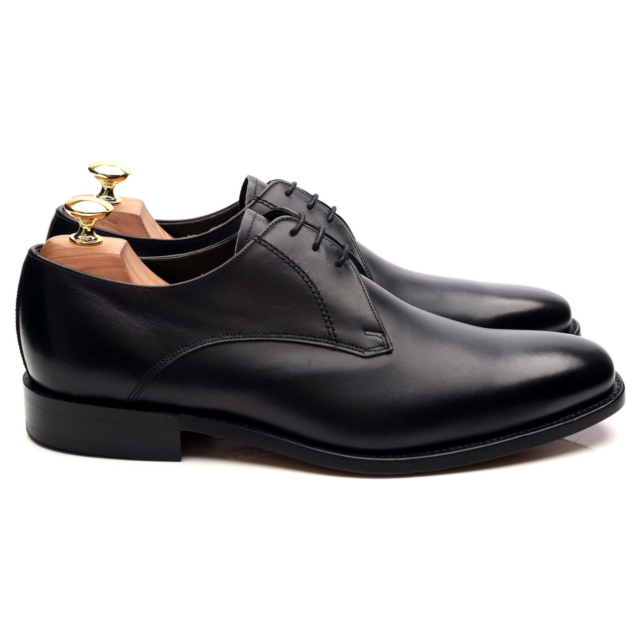 Barker Eton derby cuir noir pointure UK 8