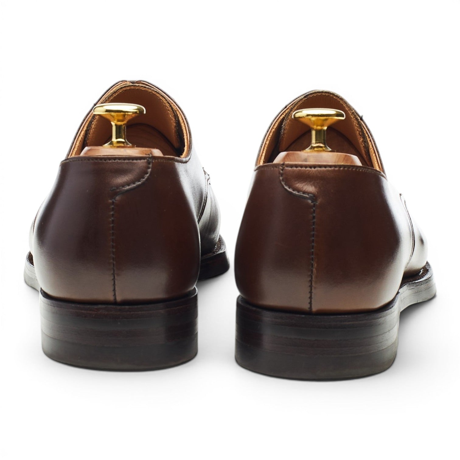 Crockett & Jones Norwich derby cuir marron UK 8