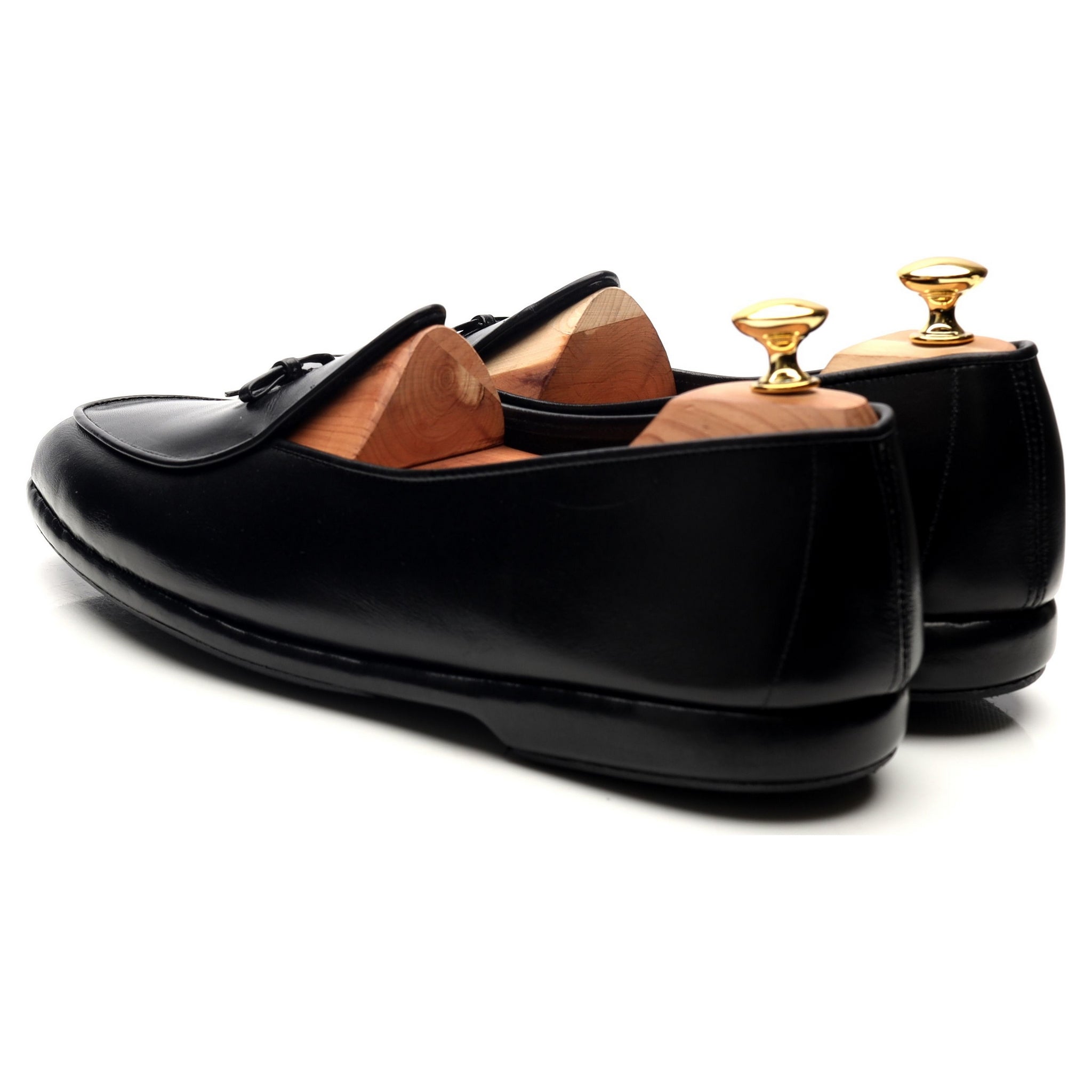Belgian Shoes Mr. Casual mocassins cuir noir UK 10