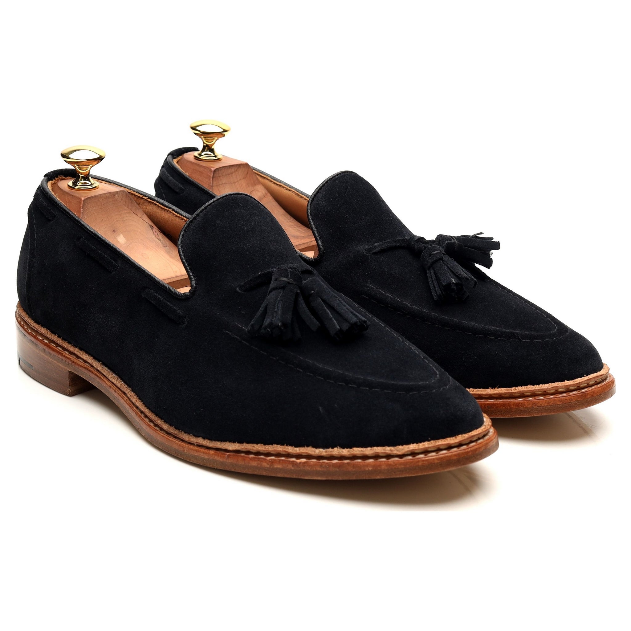 Trickers Elton mocassins daim noir pointure UK 9