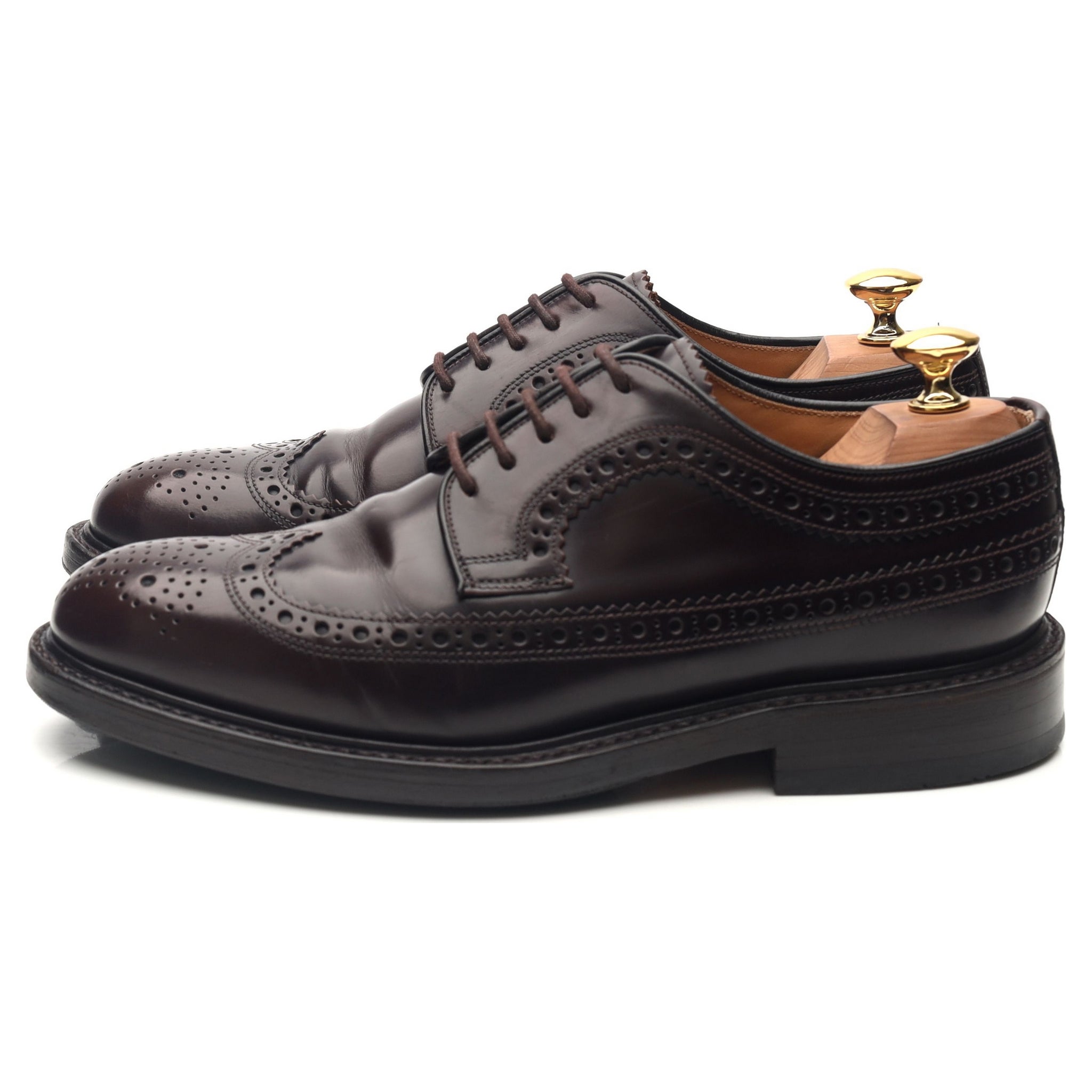 Loake Royal Brogue derbies cuir bordeaux 6 UK