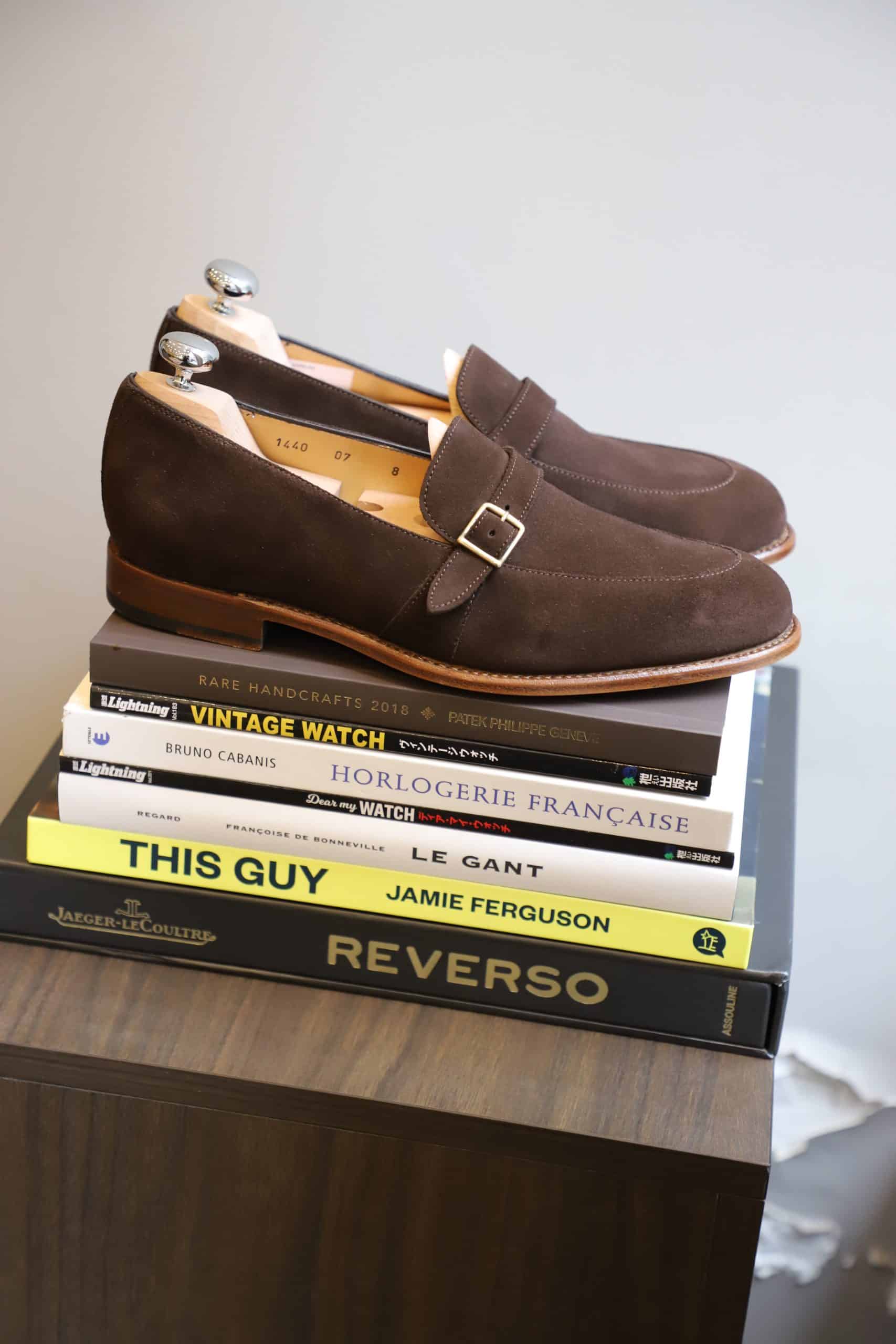 Malfroid Villalys Superleggera mocassin veau velours