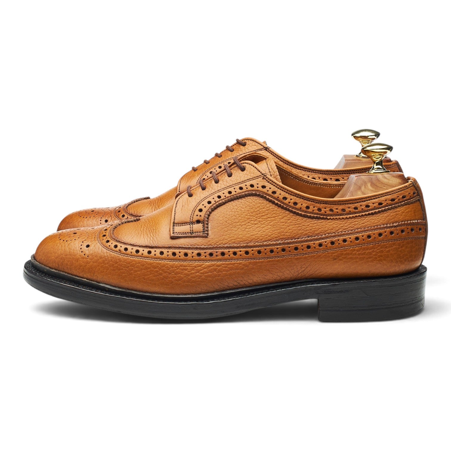 Cheaney Granada derby brogue cuir grainé marron pointure 7.5