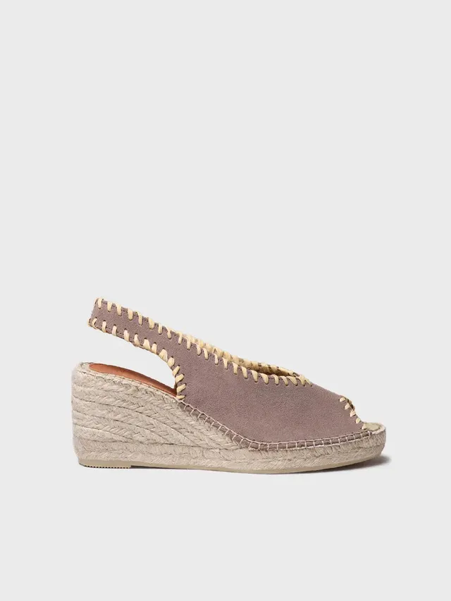 Toni Pons Laila-SD espadrille compensée cuir jute 7 cm