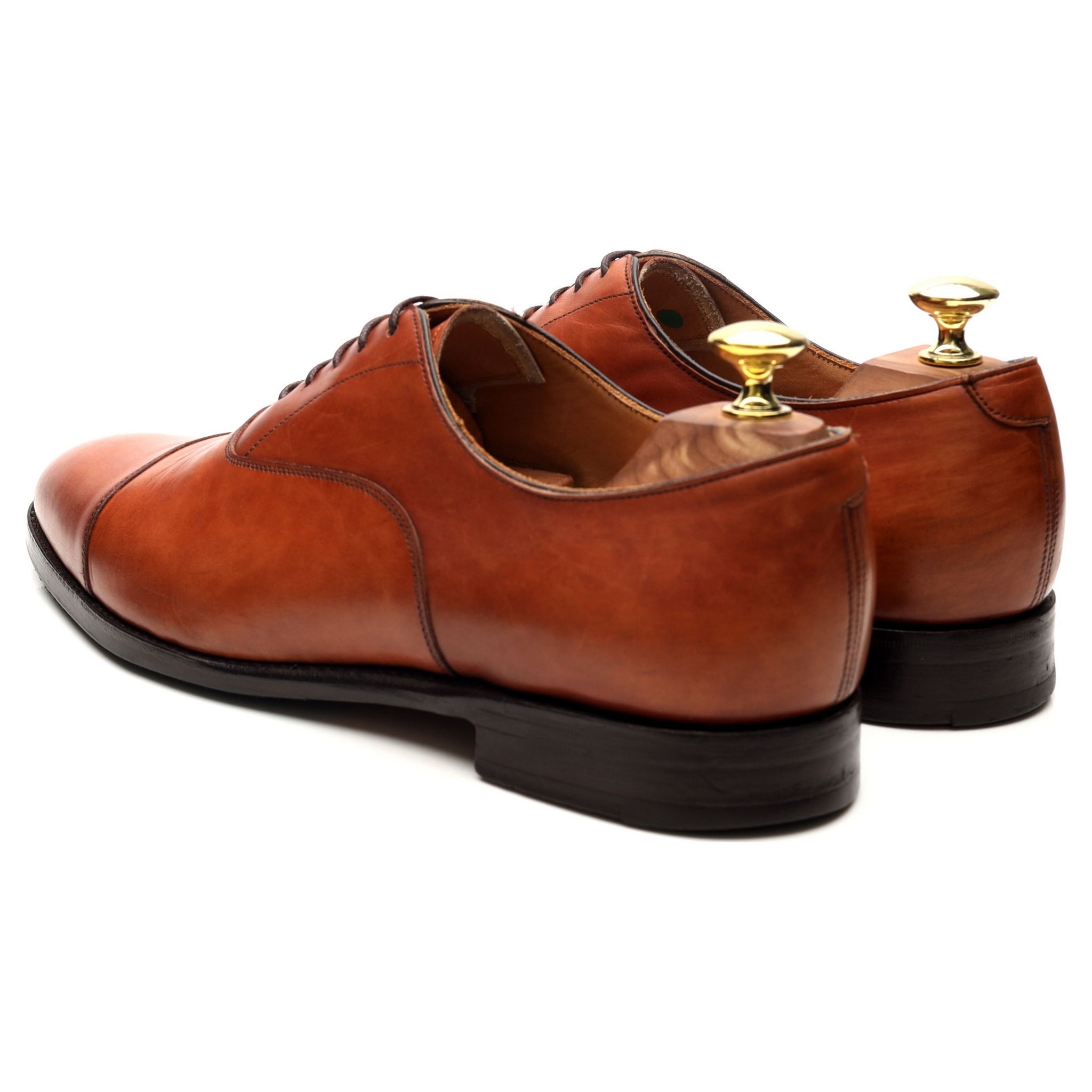New & Lingwood oxford cuir marron 8.5 UK