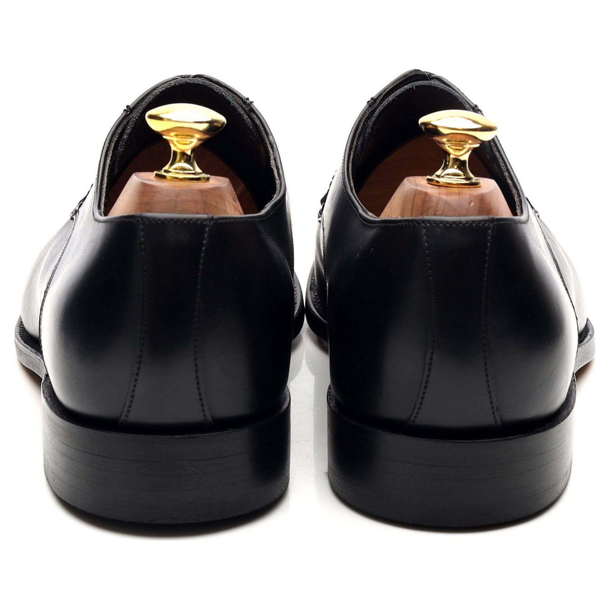 Barker Eton derby cuir noir pointure UK 8