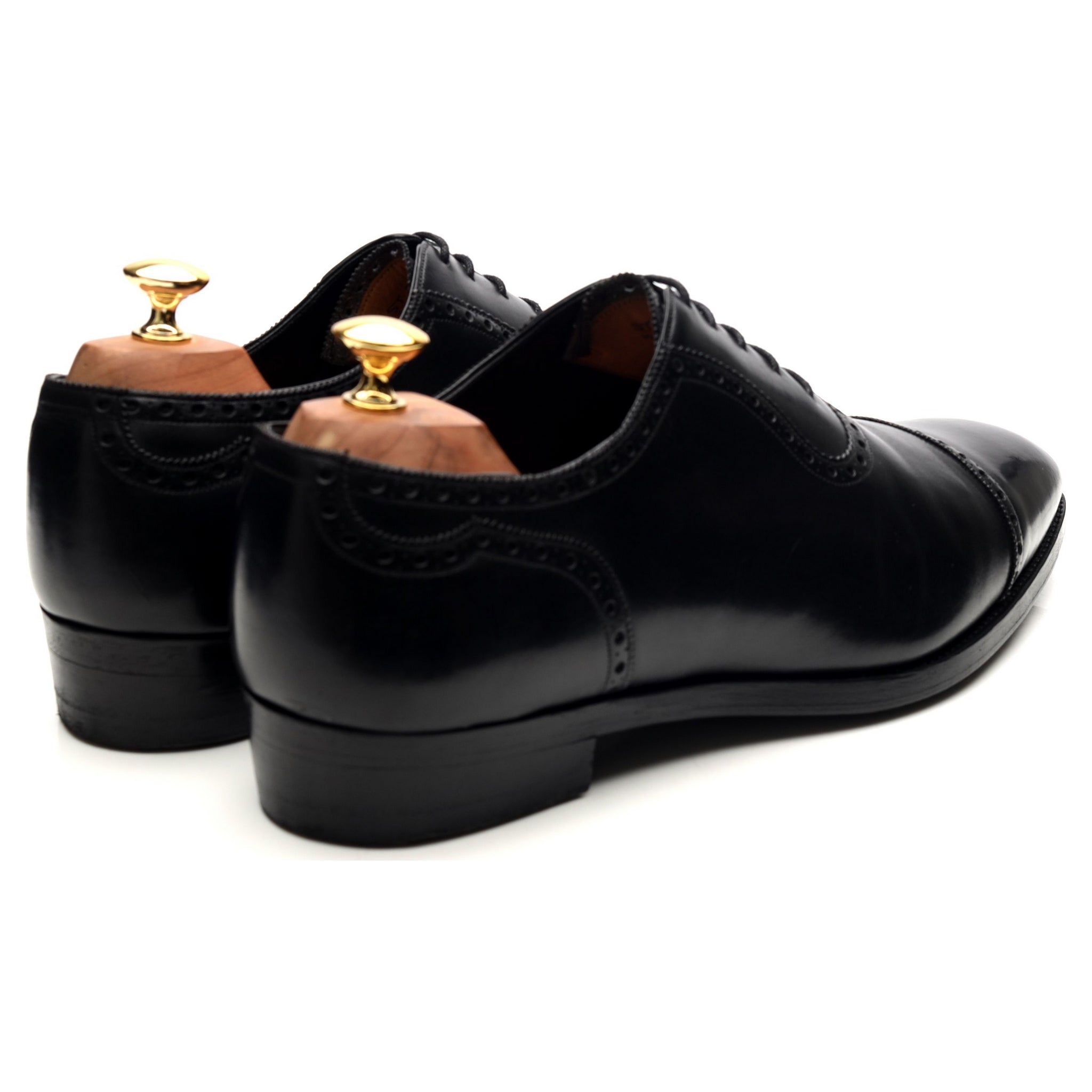 Gaziano & Girling St. James II oxford cuir noir UK 10