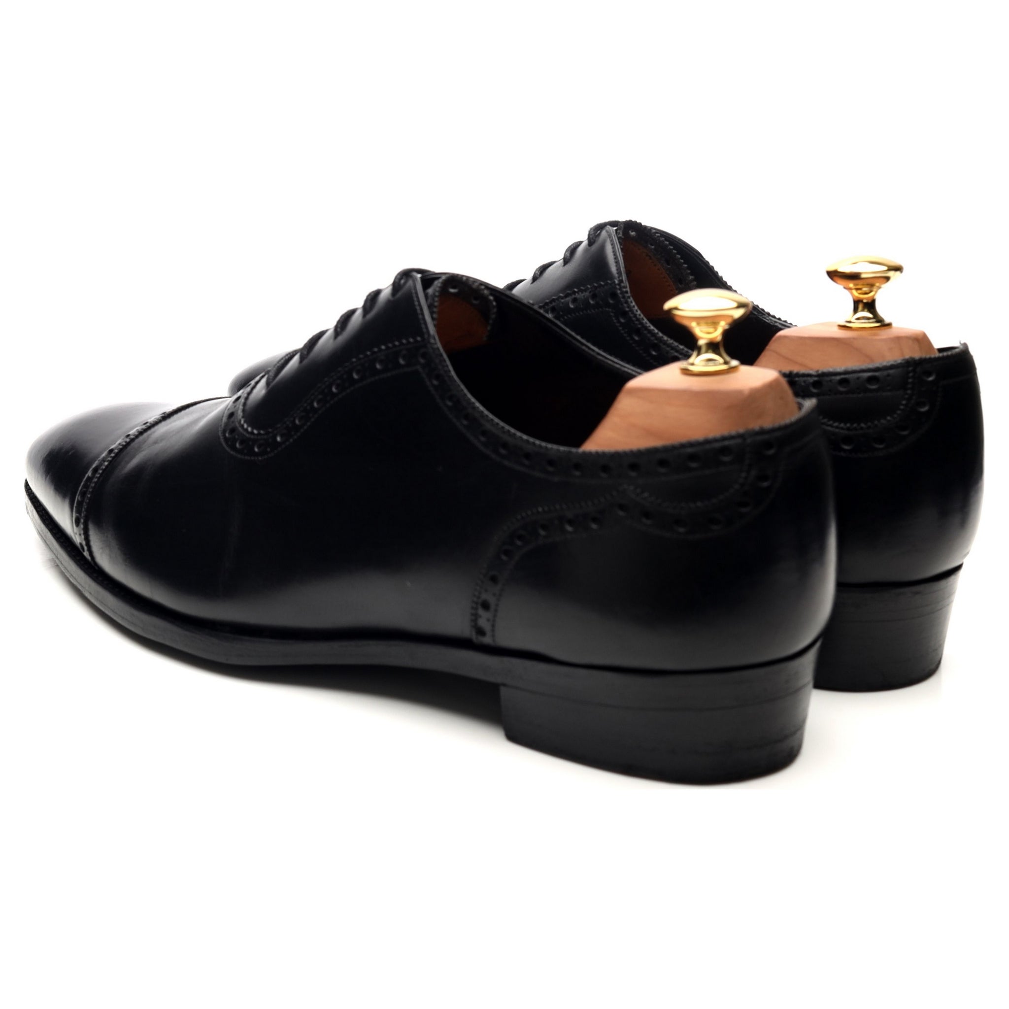 Gaziano & Girling St. James II oxford cuir noir UK 10