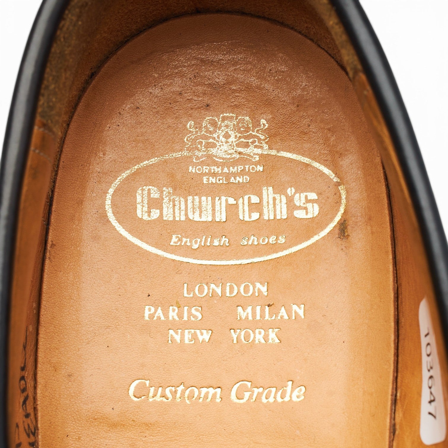 Church's Cheadle mocassins cuir noir pointure UK 7