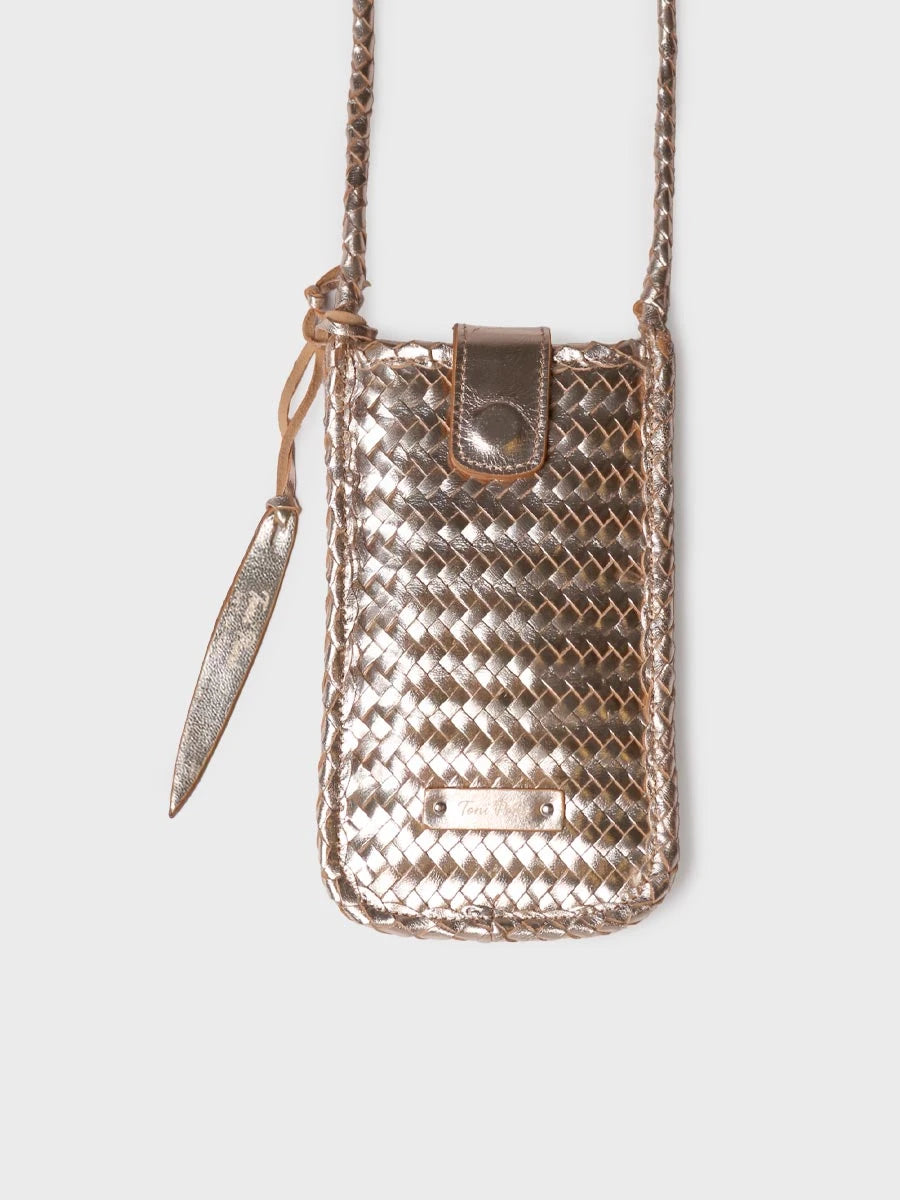 Toni Pons Gelsa sac portable femme cuir tressé