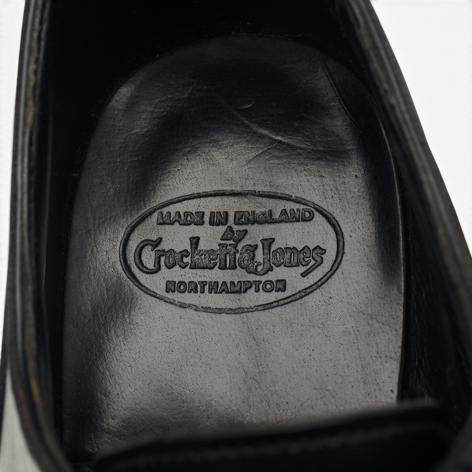Crockett & Jones Balfour derby cuir noir pointure UK 7