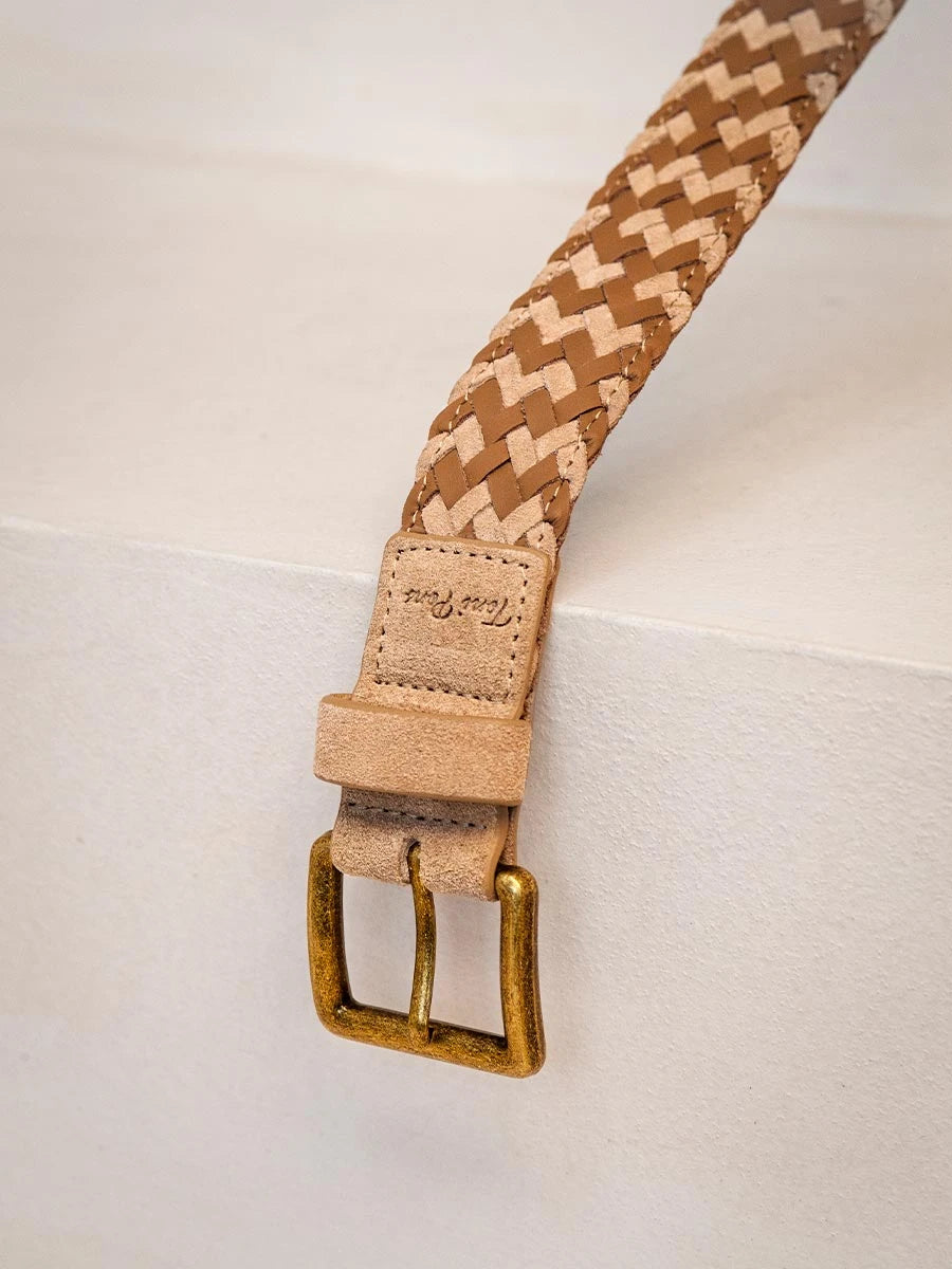 Toni Pons Susqueda80 ceinture tressée cuir unisexe
