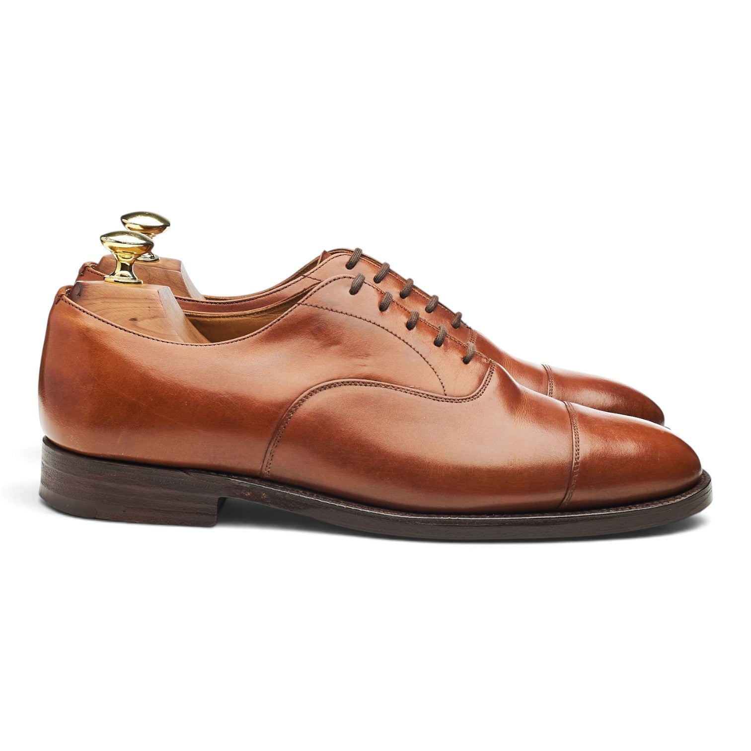 Church's Canberra derbies marron bout droit UK 7