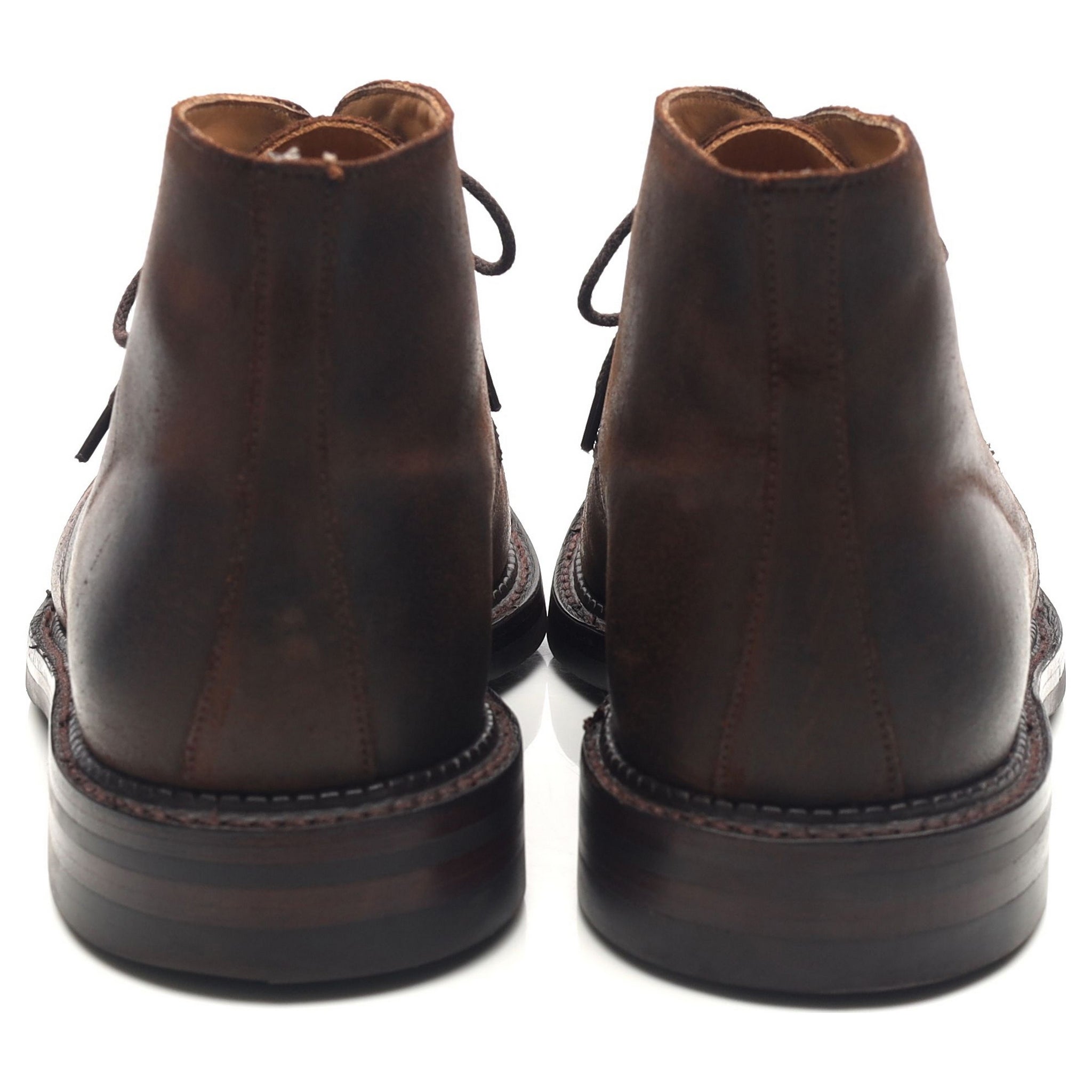Crockett & Jones Molton bottines chukka daim marron 8,5