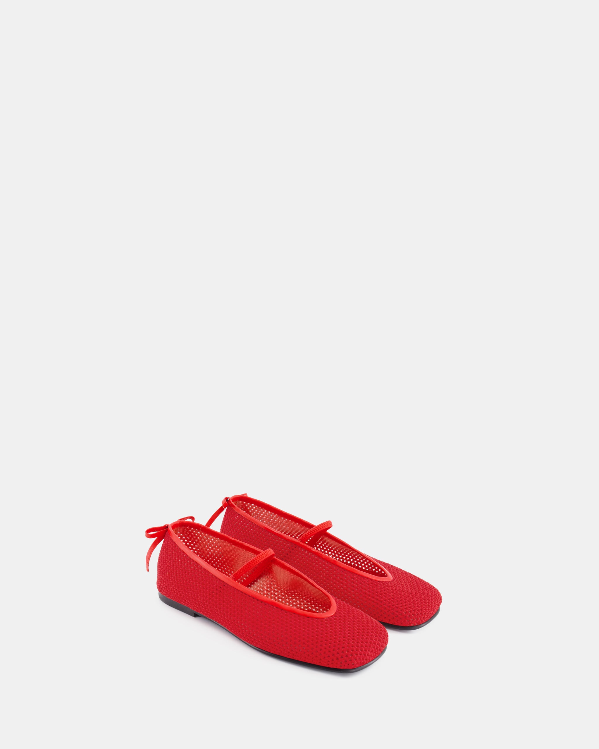 Nodaleto Bulla Node 5 ballerines rouge crochet