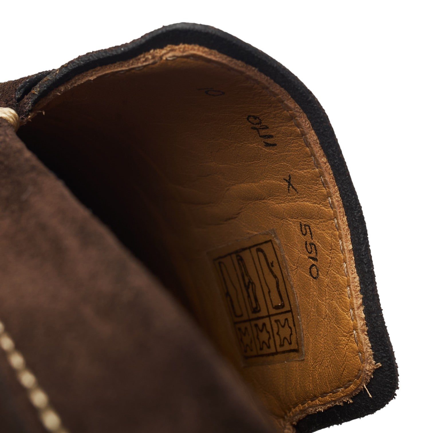 Berluti mocassins daim marron foncé UK 10