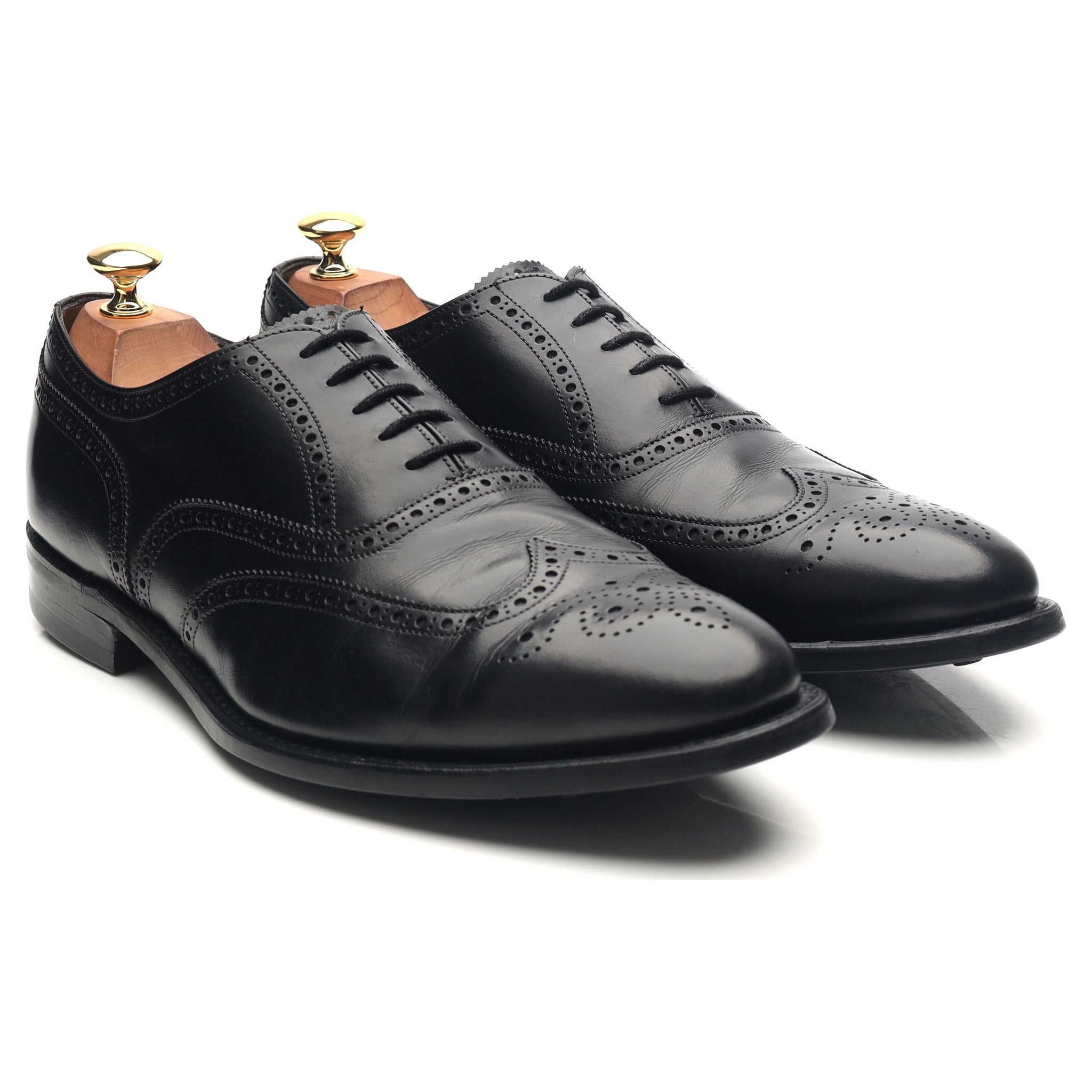 Cheaney Broad II brogues cuir noir UK 9.5 large