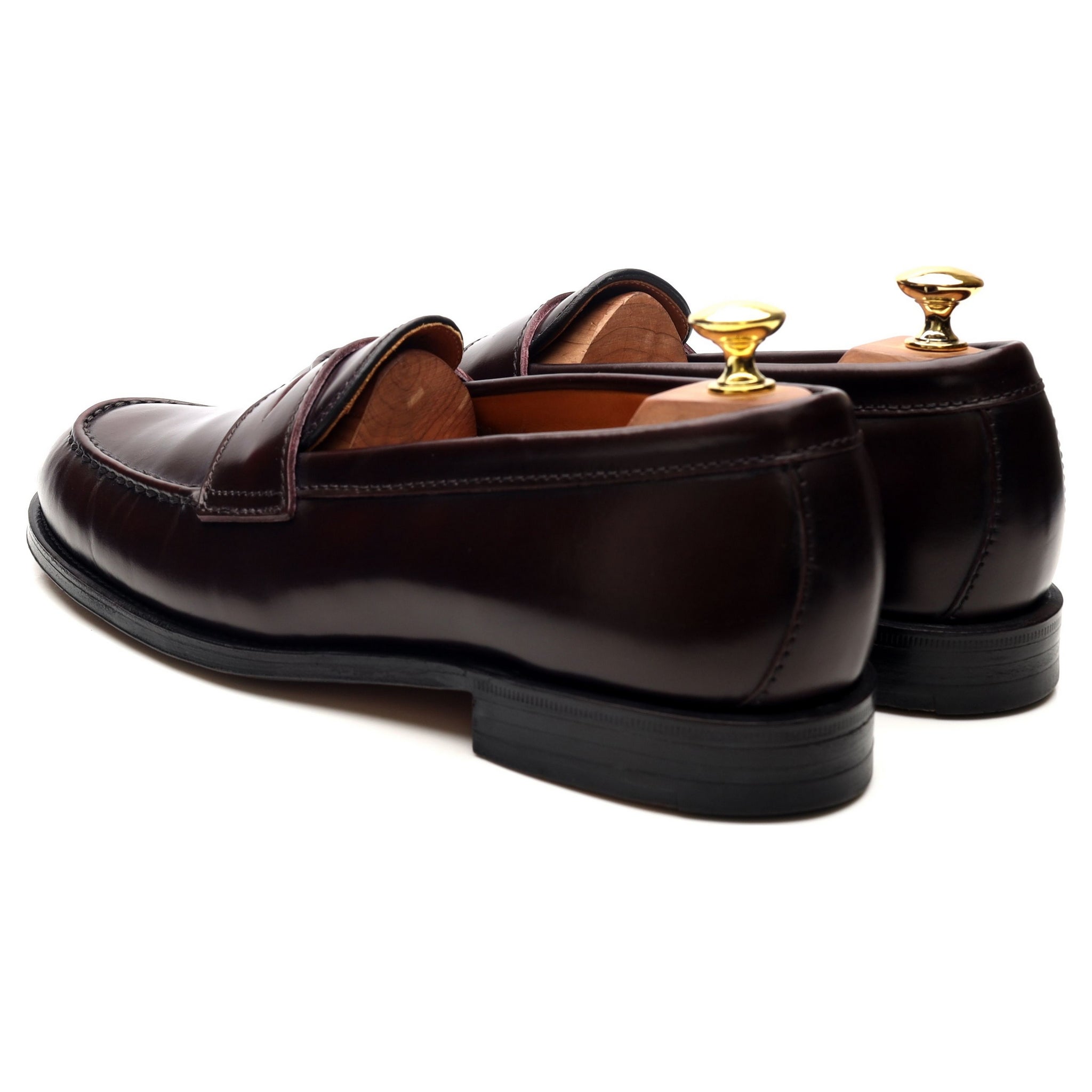 Church's mocassins cuir bordeaux homme UK 8.5