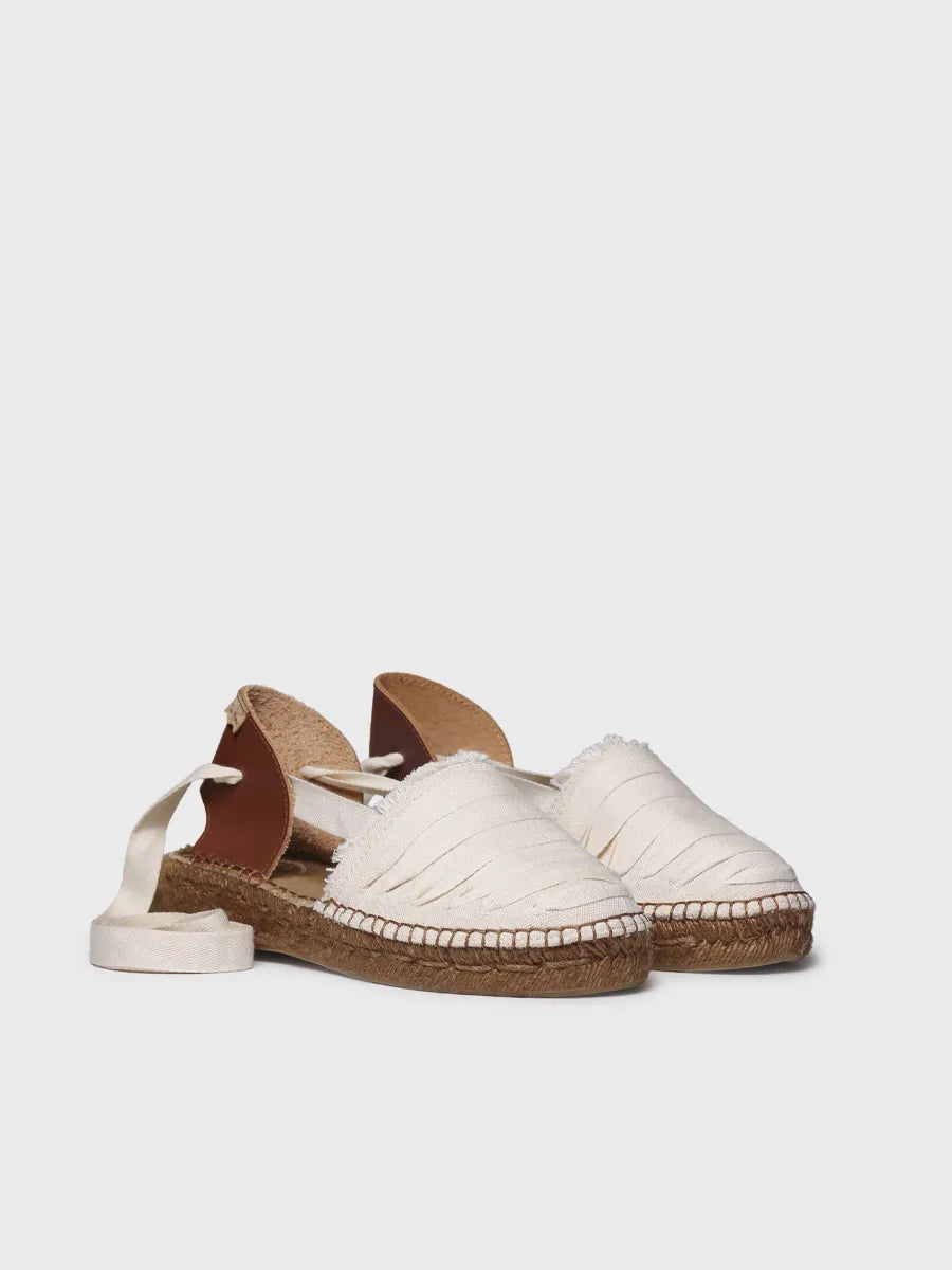 Toni Pons Gavet-DH espadrille plate toile rubans jute