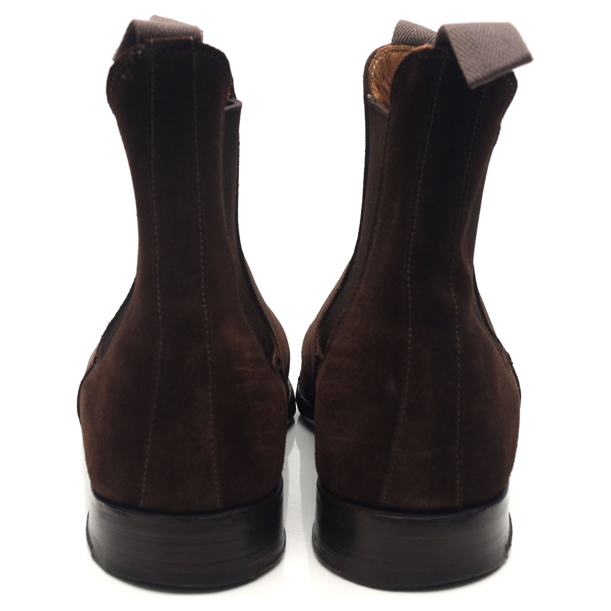 Tricker's Lambourn boots chelsea daim marron pointure UK 6