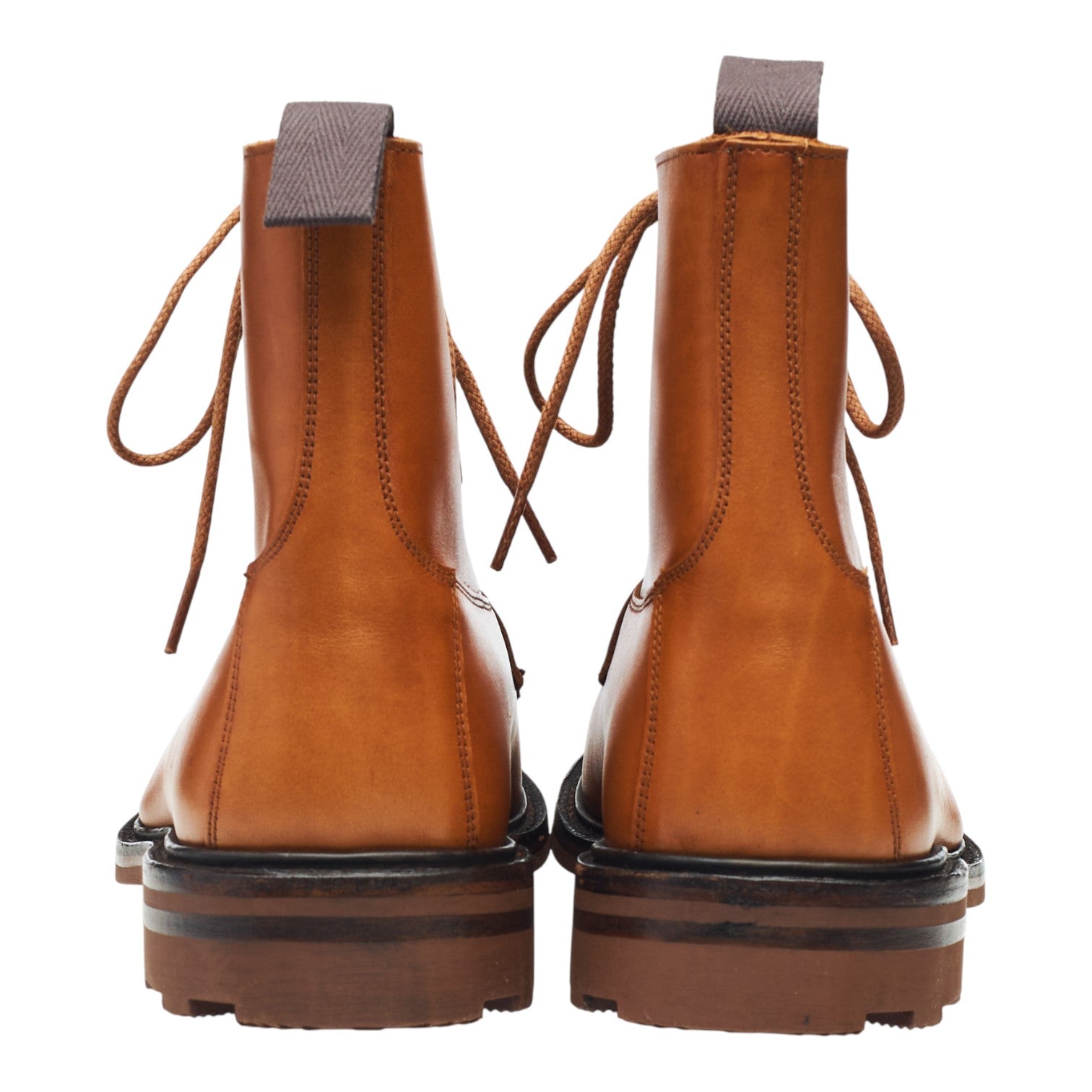 Tricker's boots cuir marron derby UK 6.5
