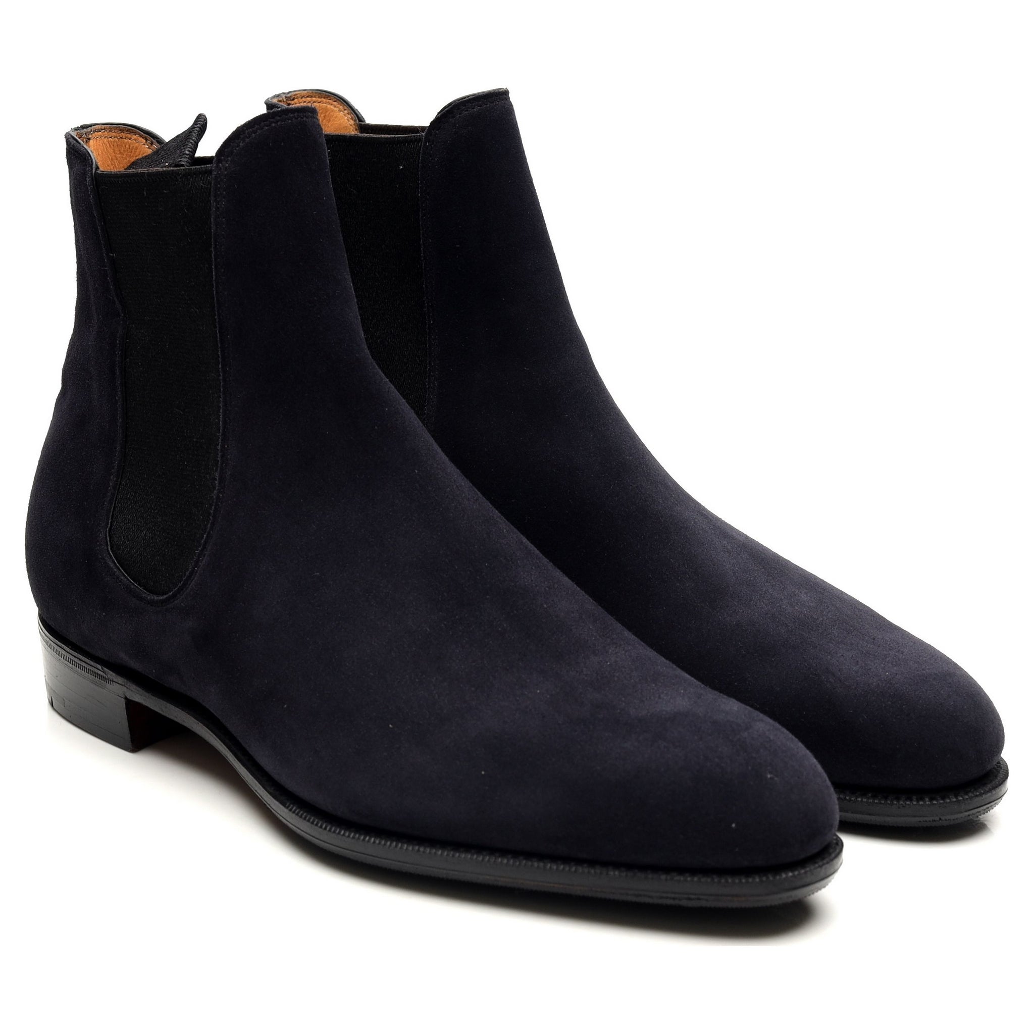 Gaziano Girling Maddison boots suède bleu UK 5,5