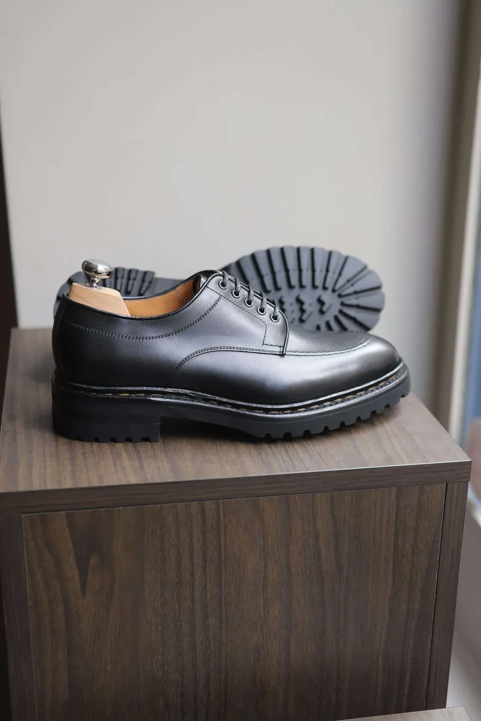 Malfroid Defender derby cuir semelle commando