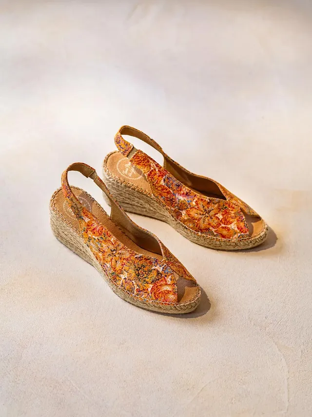 Toni Pons Laila-LL espadrille cuir multicolore 7 cm