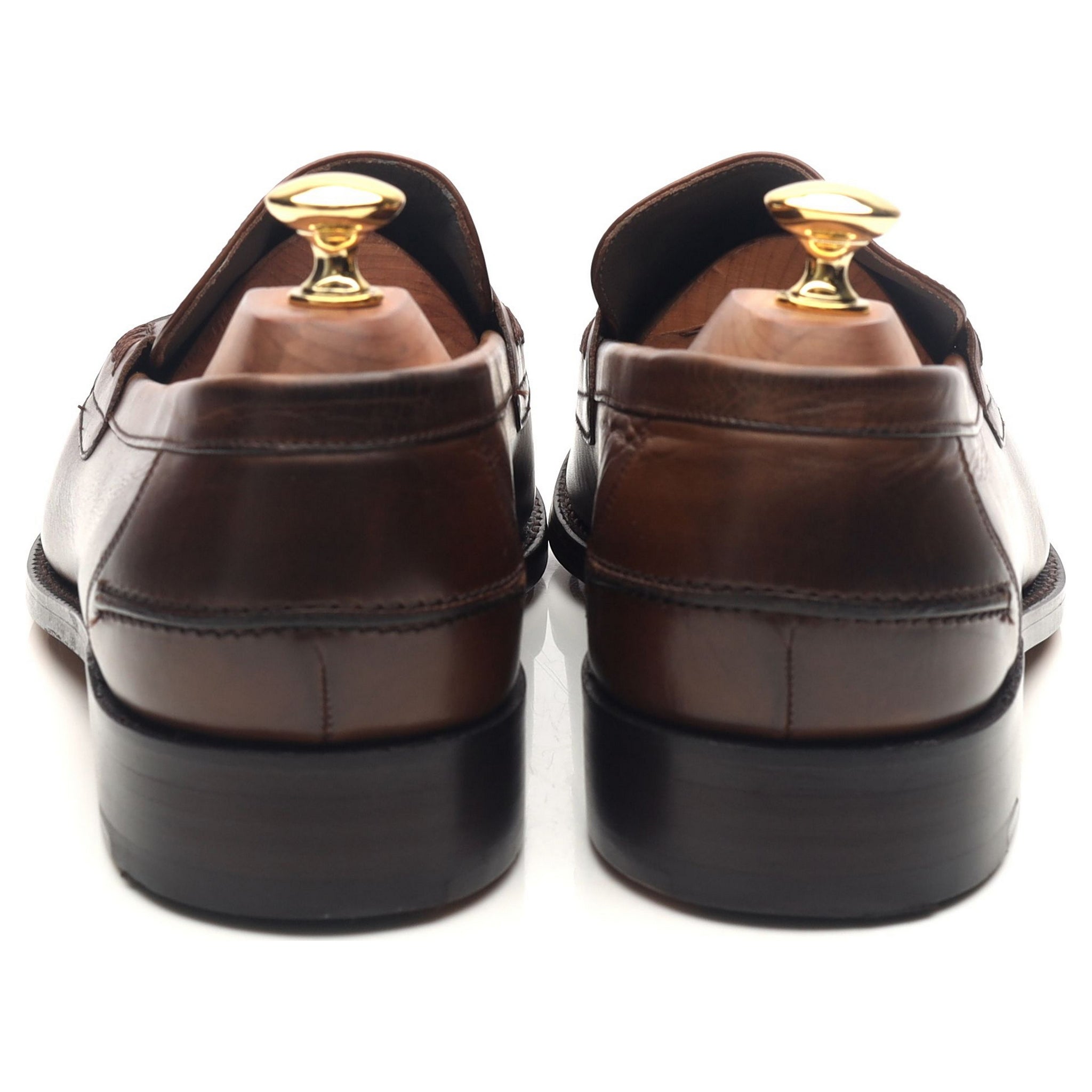 Barker mocassins cuir marron foncé pointure 9
