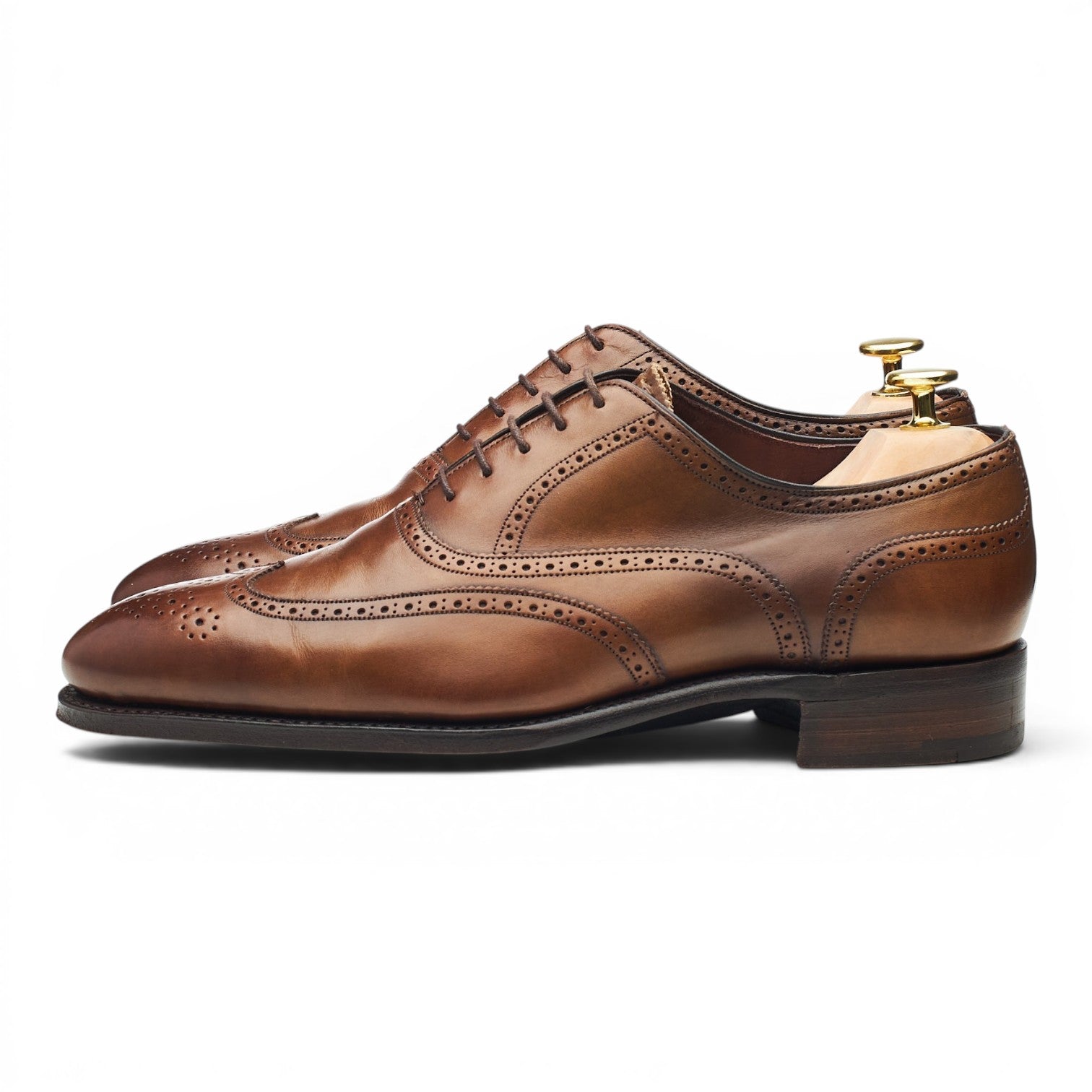 Cheaney Sandringham Oxford brogue cuir marron UK 8