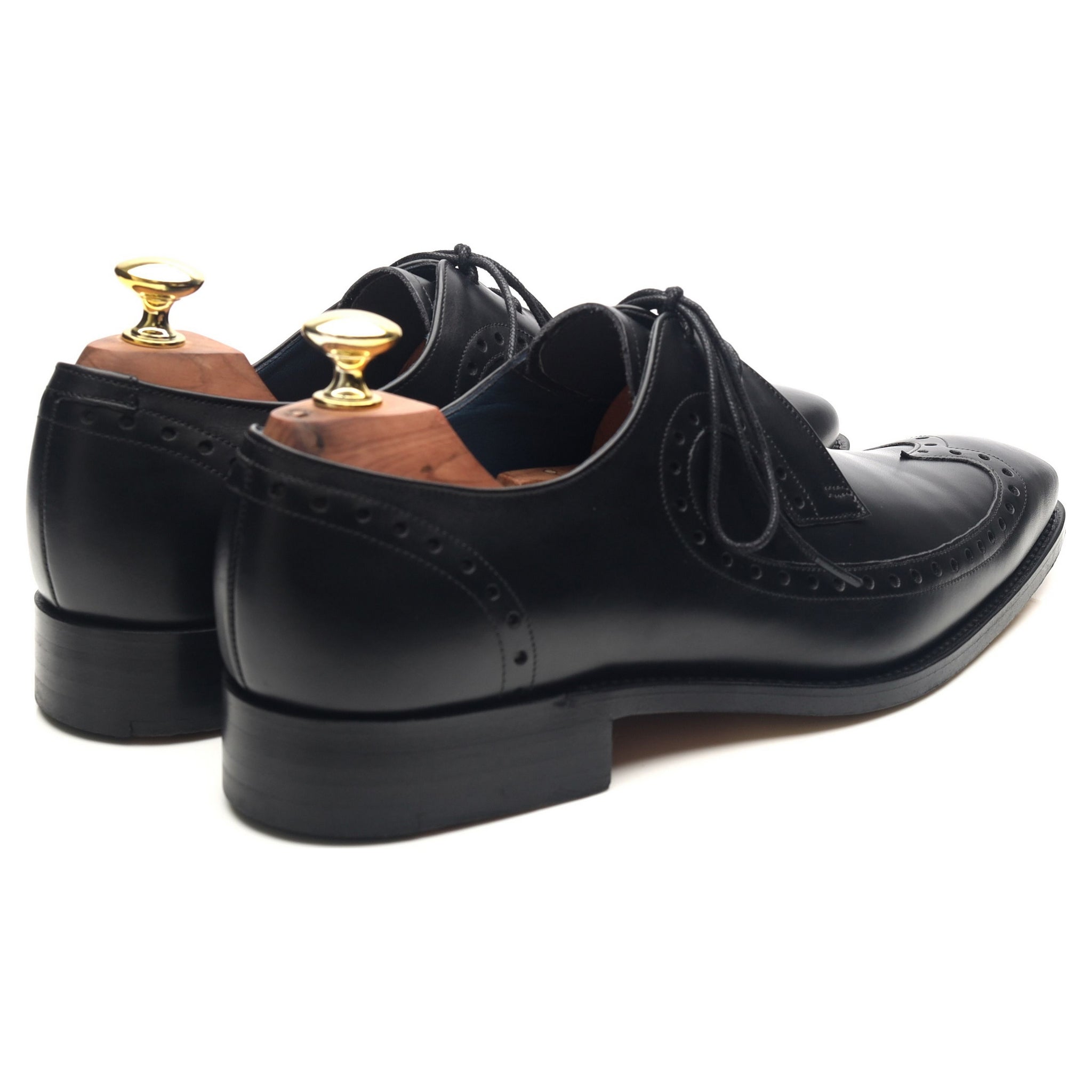 Barker Woody derby cuir noir 7.5 semelle cuir