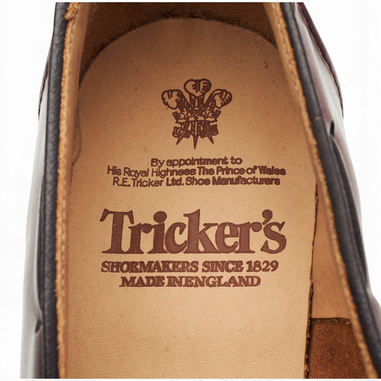 Tricker's Elton mocassins cuir bordeaux pointure 9