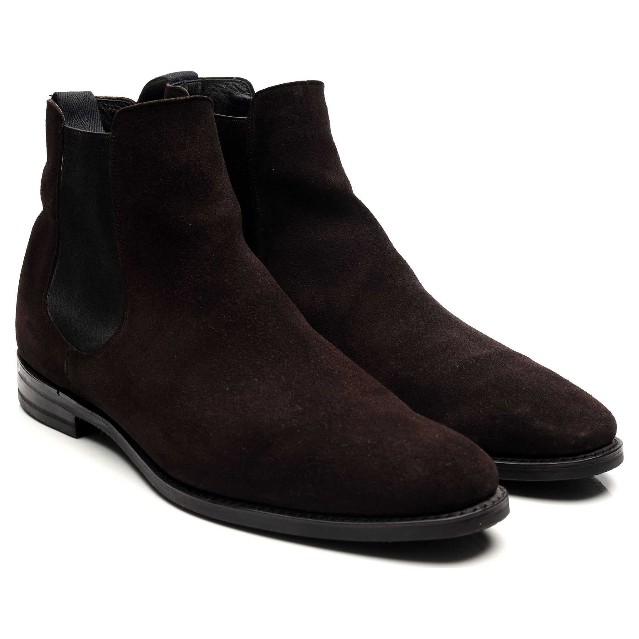 Church's Prenton bottines chelsea daim marron UK 10