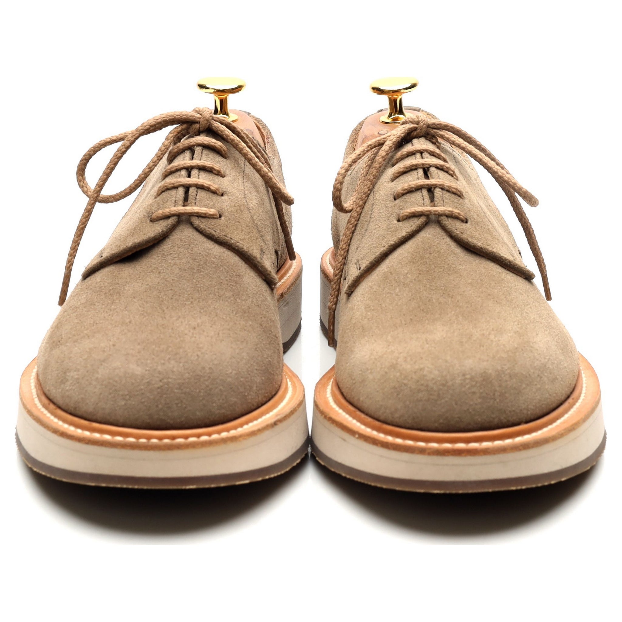 Church's Leyton 2 derby daim pierre UK 6.5