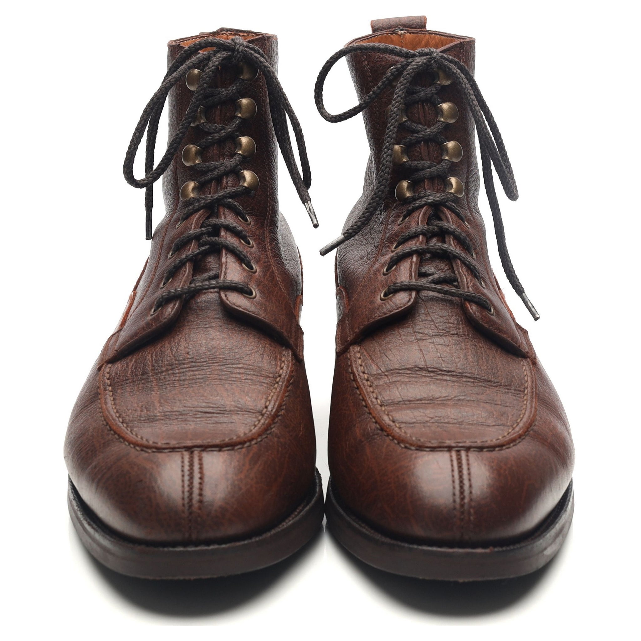 Lof & Tung Bridger boots cuir marron UK 8,5