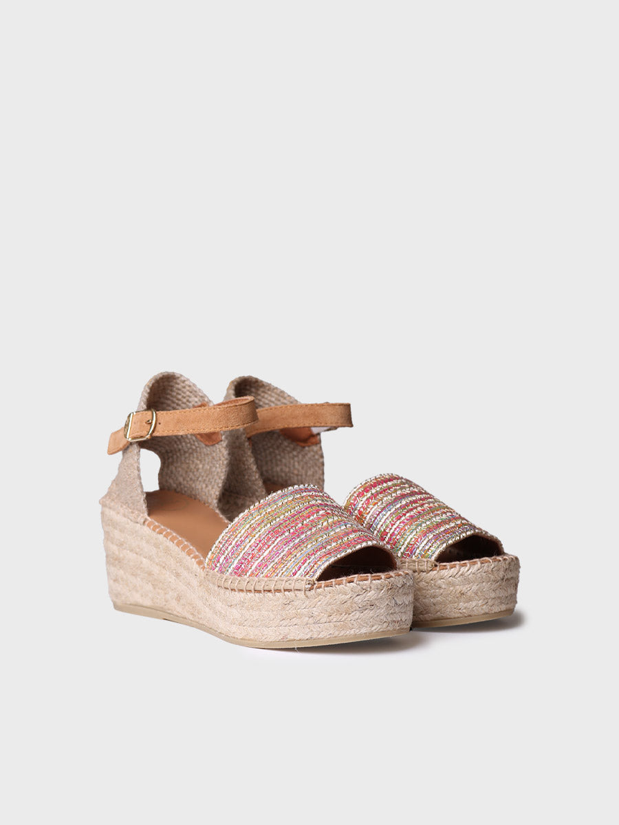 Toni Pons Ivet-CL espadrilles femme tissu multicolore