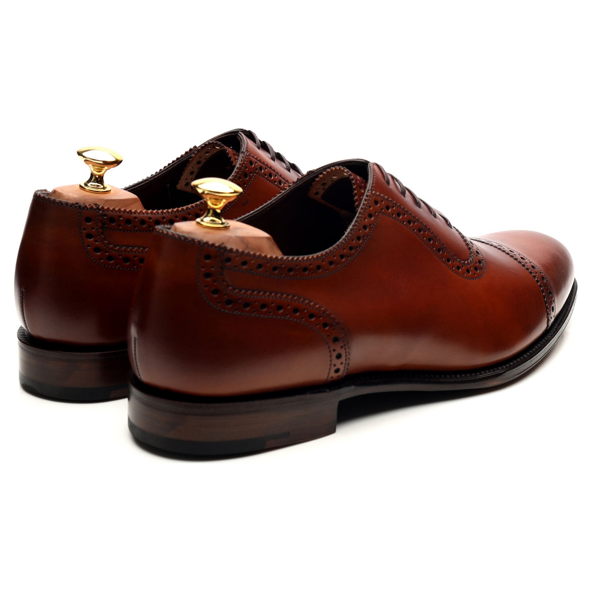 Loake 1880 Trinity richelieus cuir marron UK 10.5