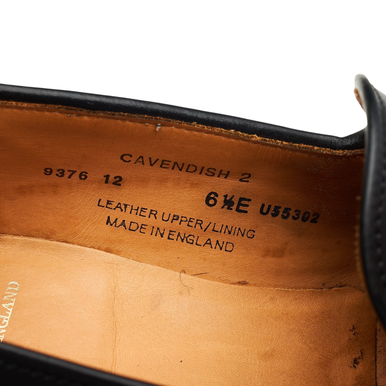 Crockett & Jones Cavendish 2 mocassin cuir noir 6,5 UK