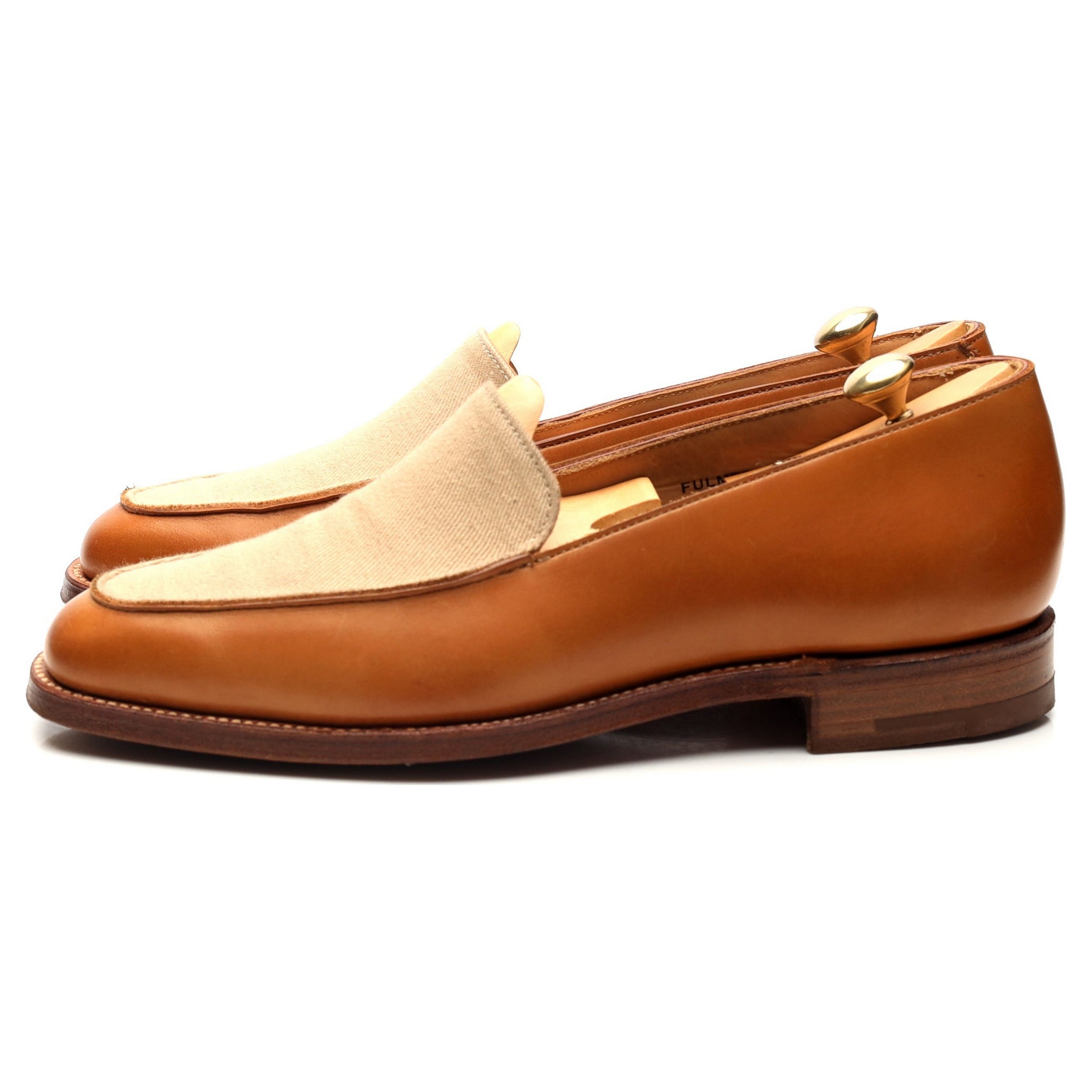 Crockett & Jones Fulmer mocassins cuir marron femme UK 4.5